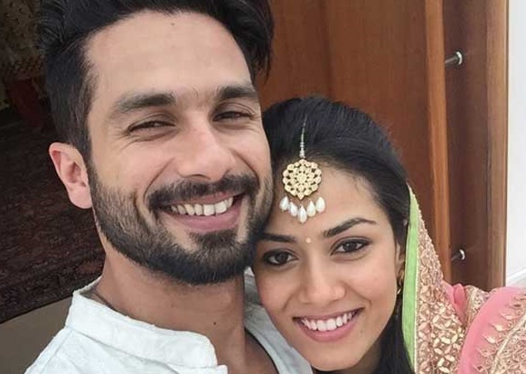 Shahid Kapoor - Mira Rajput selfie