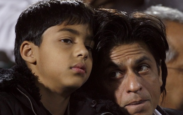 Aryan Khan with Father SRK