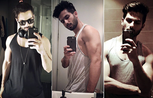 Shahid Kapoor selfies