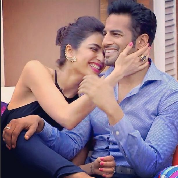 Adorable pictures of Upen Patel and Karishma Tanna.
