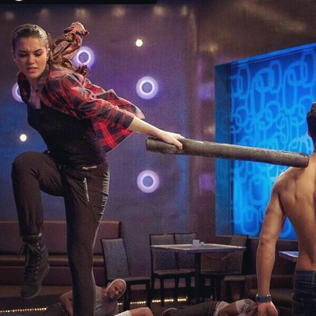 Amy Jackson trained in Martial arts