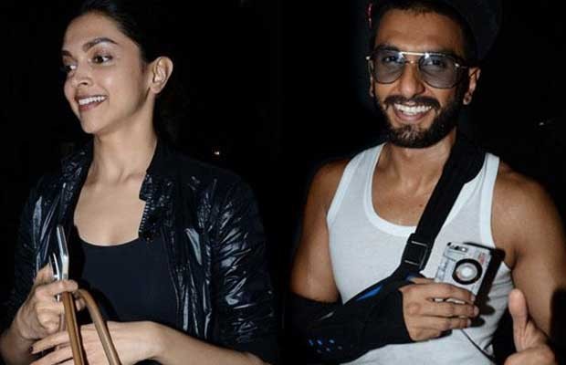 Deepika Padukone Ranveer Singh captured