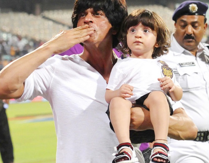 Shah Rukh Khan with kids