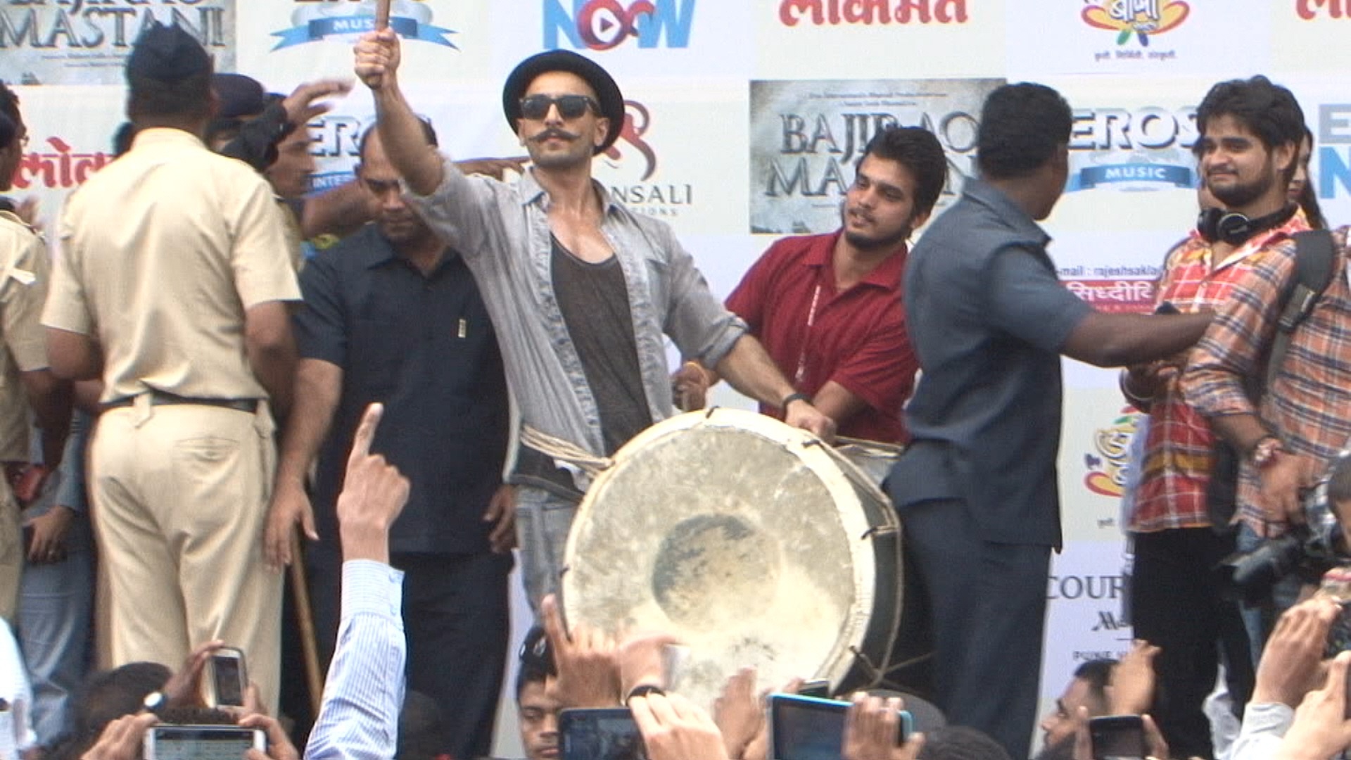 Ranveer Singh during the song launch of Gajanana