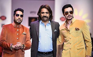 Mika Singh, Darshan Kumar walk for India Runway Week