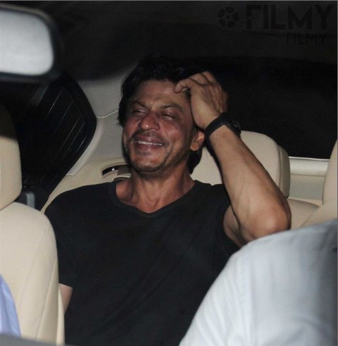 Shah Rukh Khan at Olive bar.