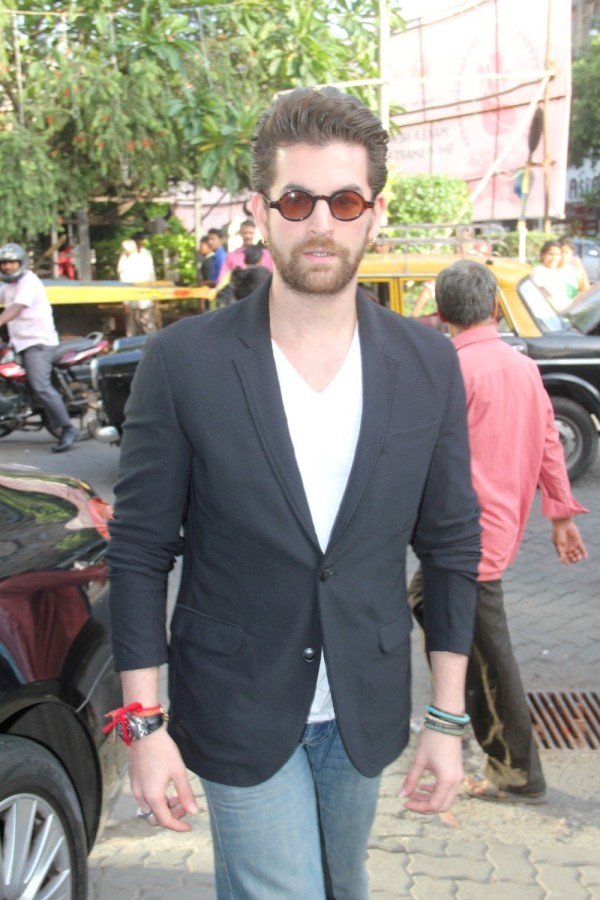 Neil Nitin Mukesh in Black blazer