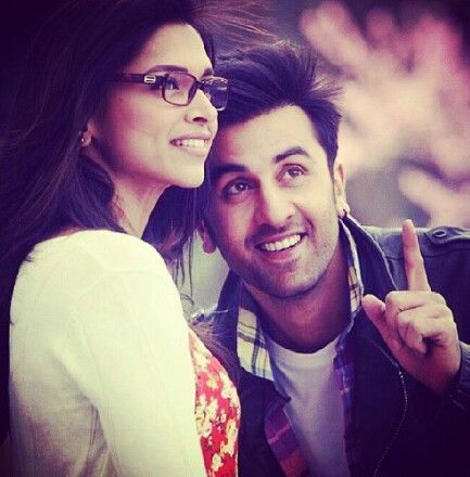 Deepika Padukone with Ranbir Kapoor