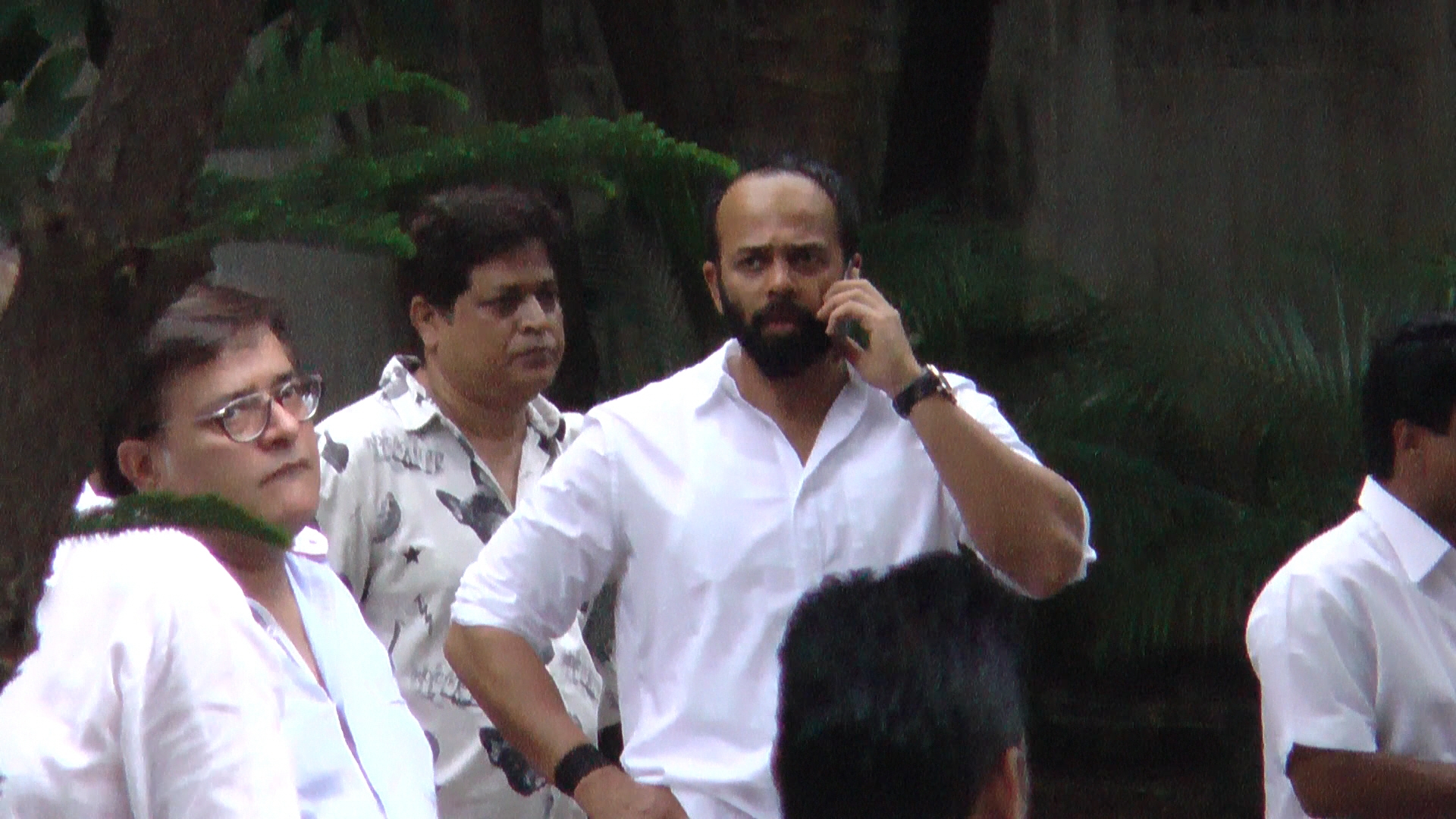 Rohit Shetty in white