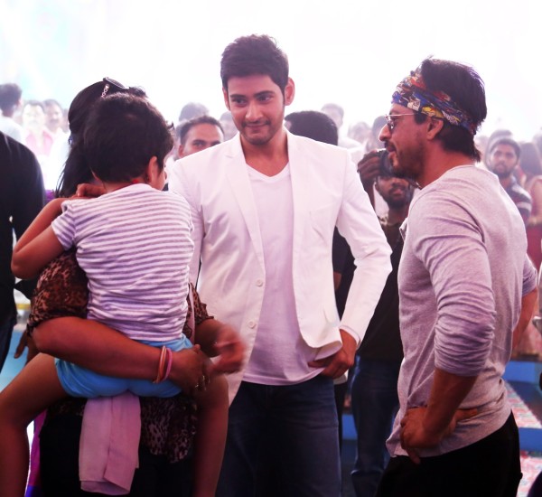 Shah Rukh Khan and Mahesh Babu