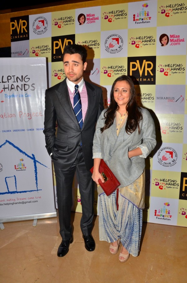 Imran Khan with his wife Avantika Malik Khan