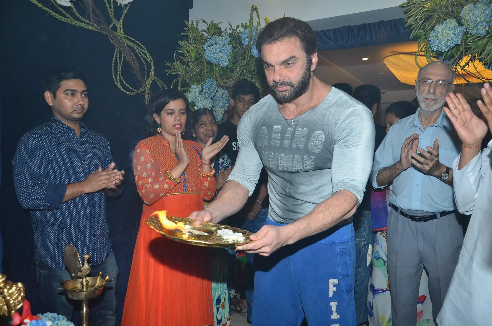 Sohail Khan at Ganpati visarjan