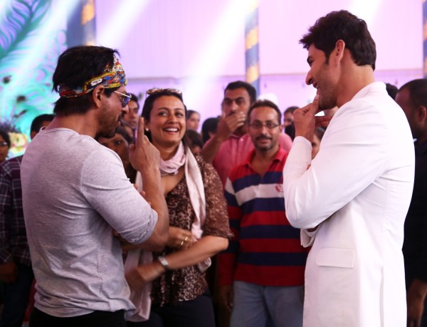 Shah Rukh Khan and Mahesh Babu