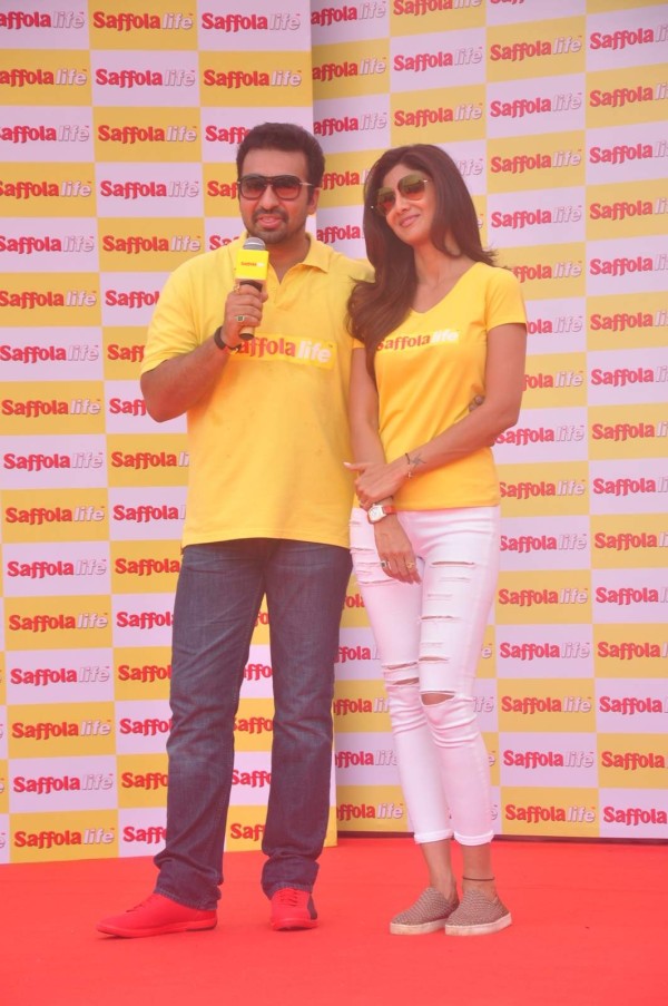 Shilpa Shetty with Raj Kundra