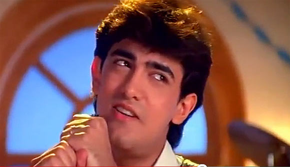 Aamir Khan in 'Qayamat Se Qayamat Tak'