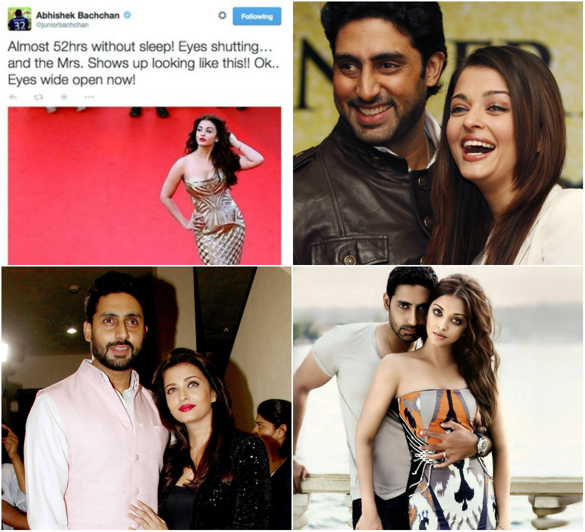Abhishek Bachchan and Aishwarya Rai