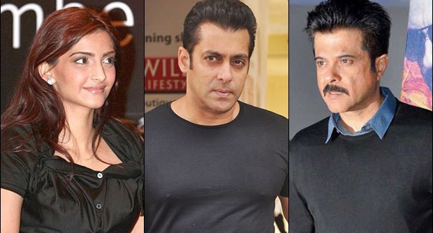 Anil Kapoor,Salman Khan and Sonam Kapoor