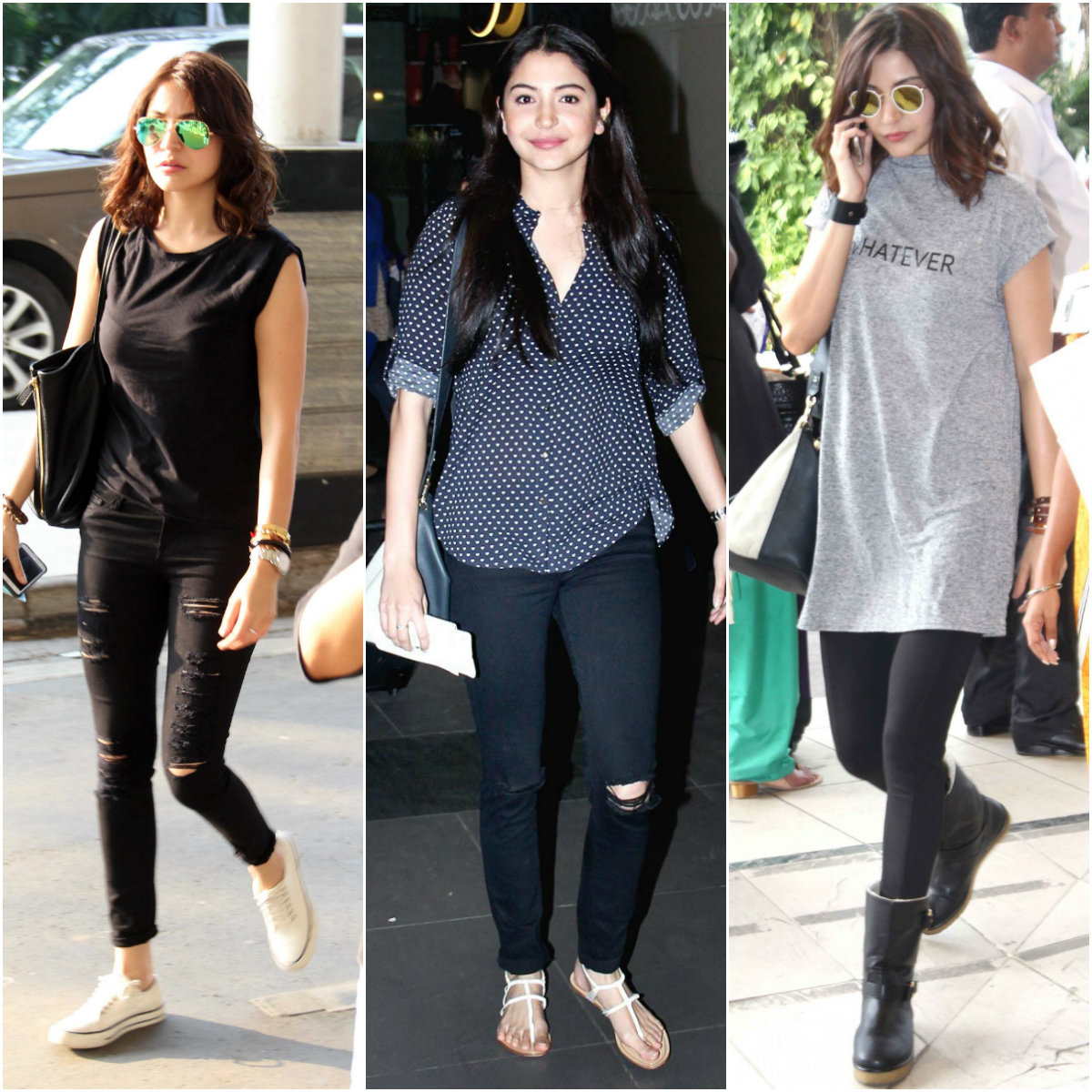 Anushka Sharma airport