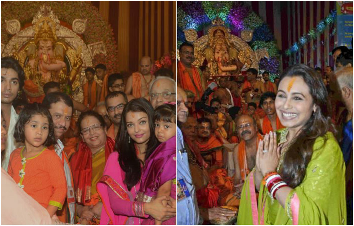 Bollywood at GSB pandal