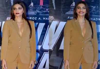 Sonam Kapoor at welcome back premier