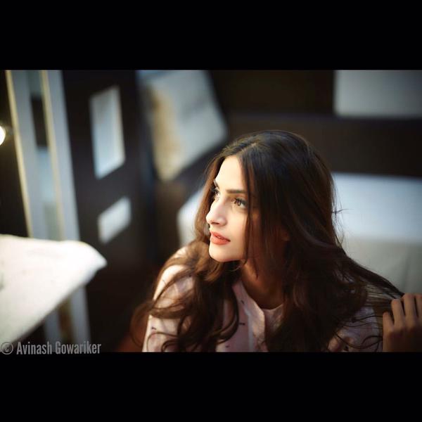 Salman Khan and Sonam Kapoor on the sets of 'Prem Ratan