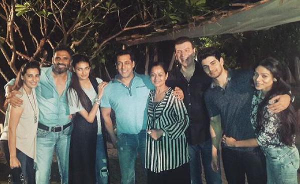 Salman Khan with friends