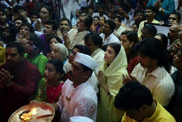 Amitabh Bachchan with daughter-in-law