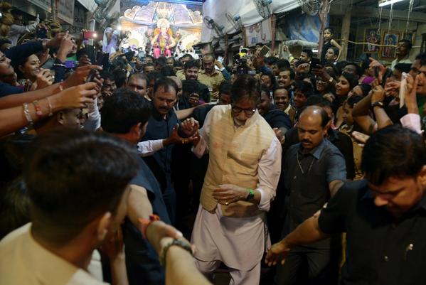 Amitabh Bachchan with daughter-in-law