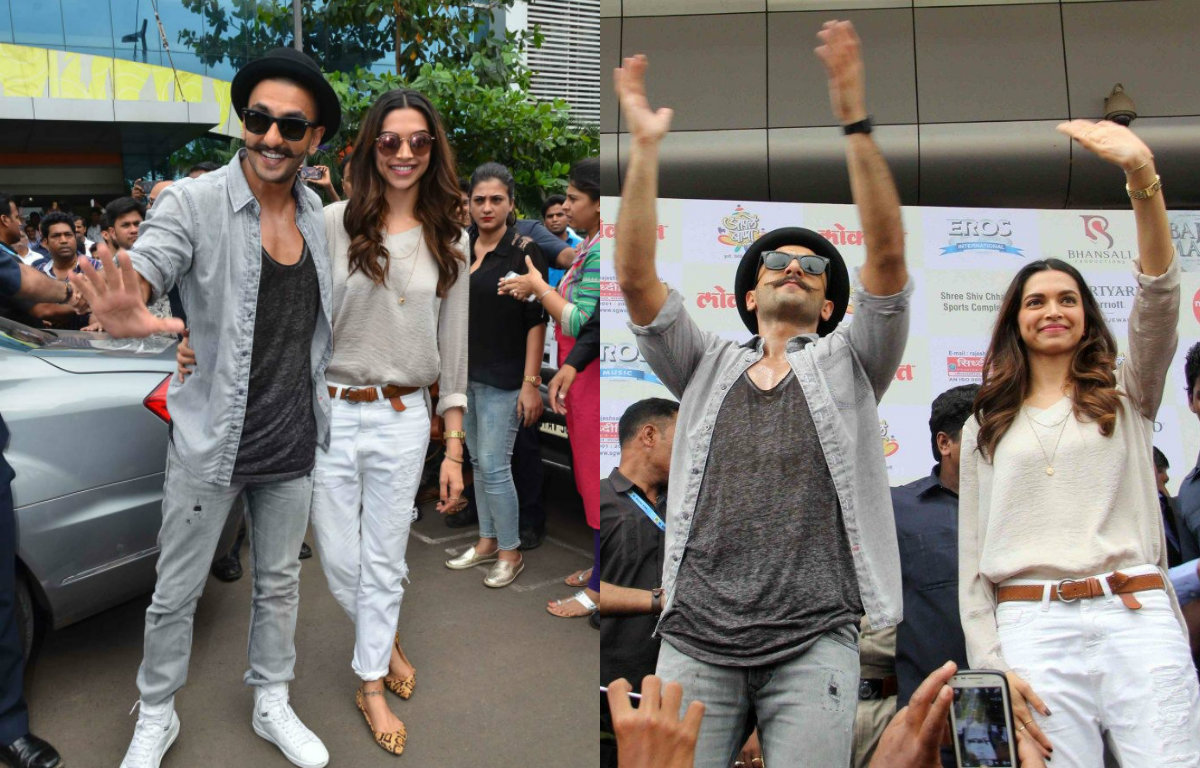 Ranveer Singh, Deepika Padukone launch ‘Gajanana’ from ‘Bajirao Mastani’