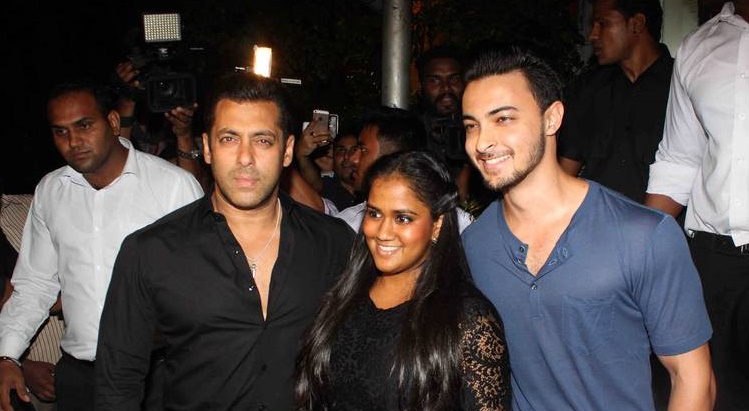 Salman Khan Arpita Khan Aayush Sharma