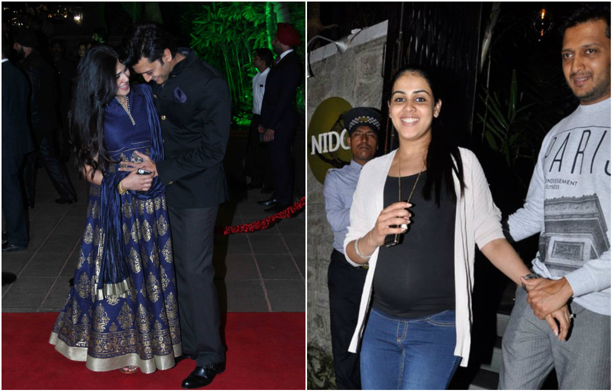 Genelia D'Souza and Riteish Deshmukh