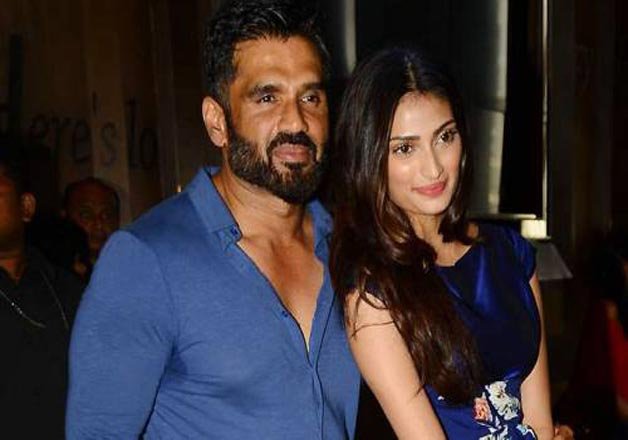 Athiya Shetty and Suniel Shetty