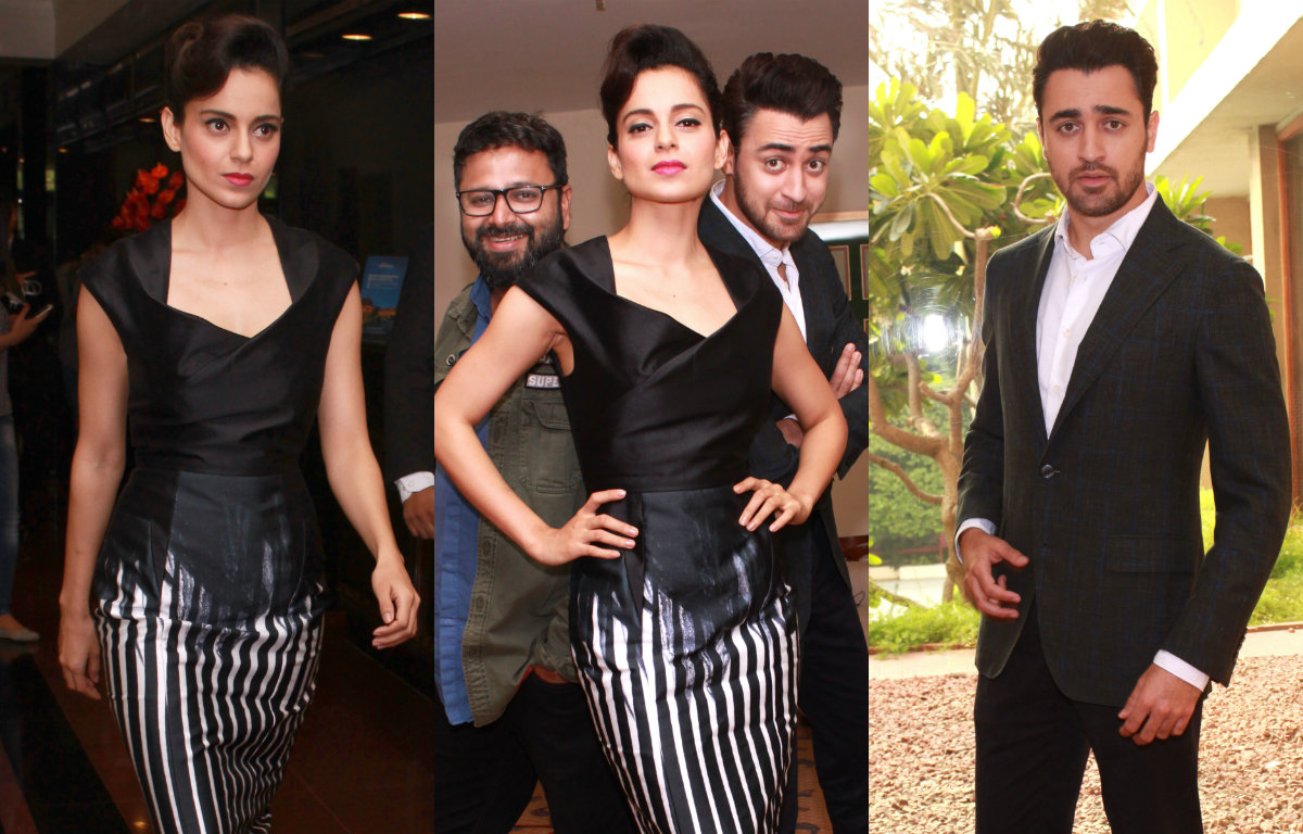 Kangana Ranaut - Imran Khan's stylish look