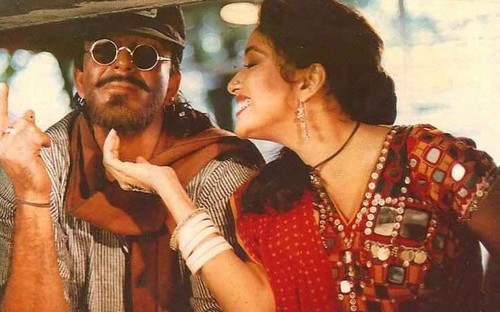 Madhuri Dixit and Sanjay Dutt