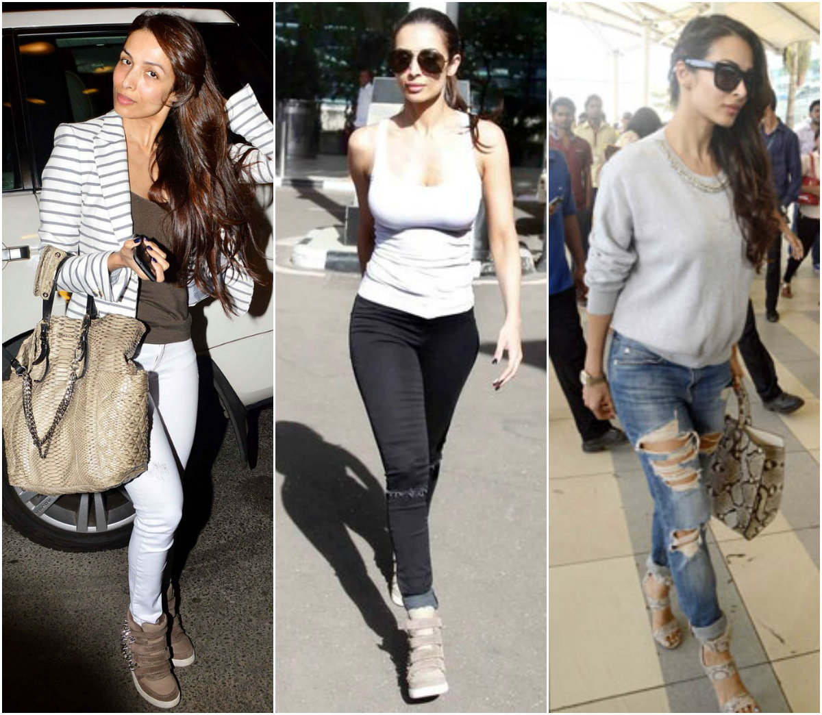 Malaika Arora Khan airport