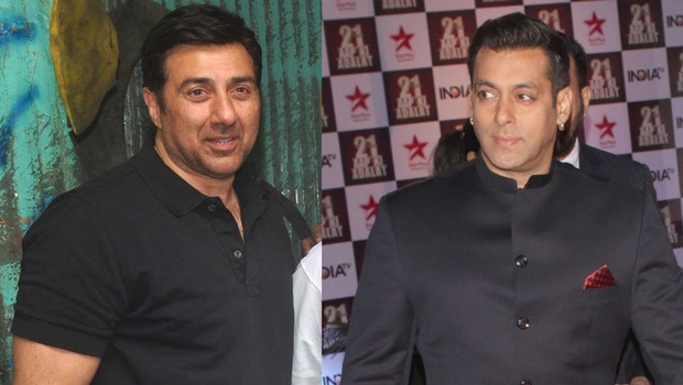Sunny Deol and Salman Khan