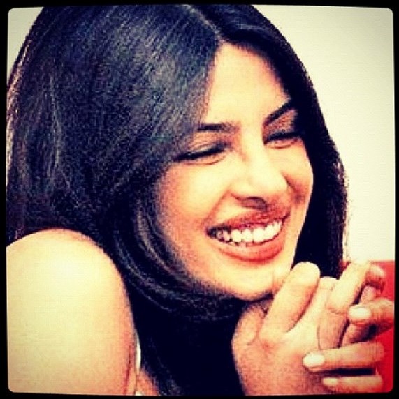 Priyanka Chopra's first Instagram picture