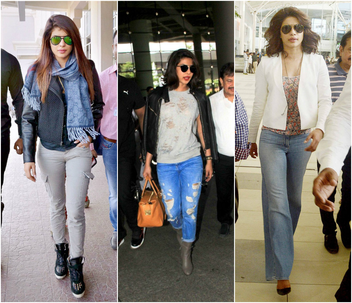 Priyanka Chopra airport
