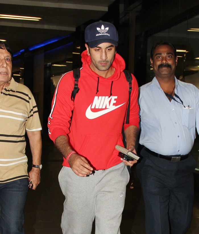 Ranbir Kapoor detained at airport