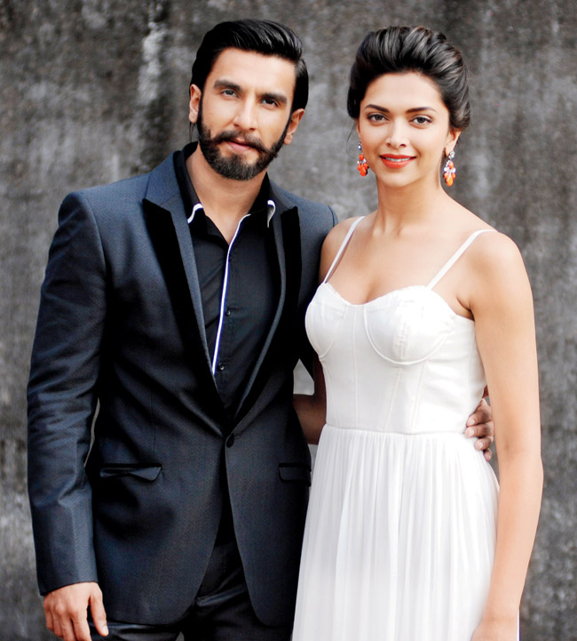 Ranveer Singh and Deepika Padukone