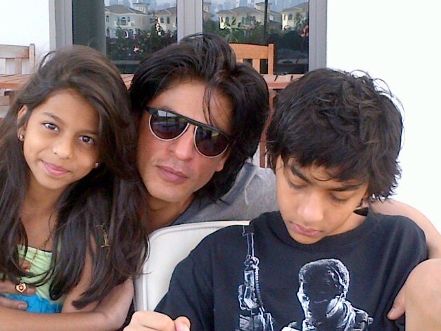 Shah Rukh Khan with kids