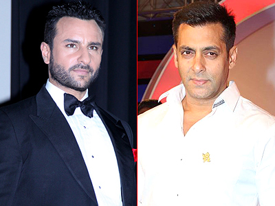 Saif Ali Khan and Salman Khan
