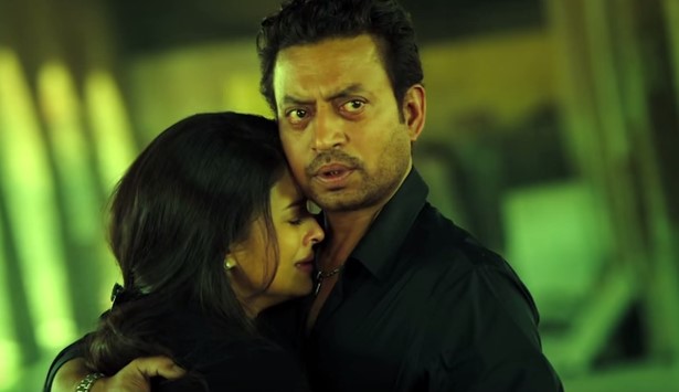 Irrfan Khan and Aishwarya Rai Bachchan