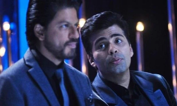 Shah Rukh Khan and Karan Johar