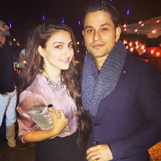 Adorable picture of Kunal Khemu and Soha Ali Khan