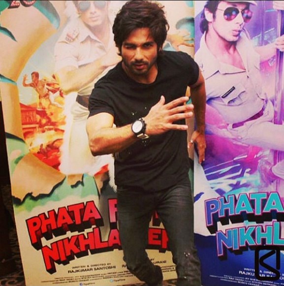 Shahid Kapoor's first Instagram picture