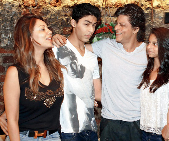 Shah Rukh Khan with kids