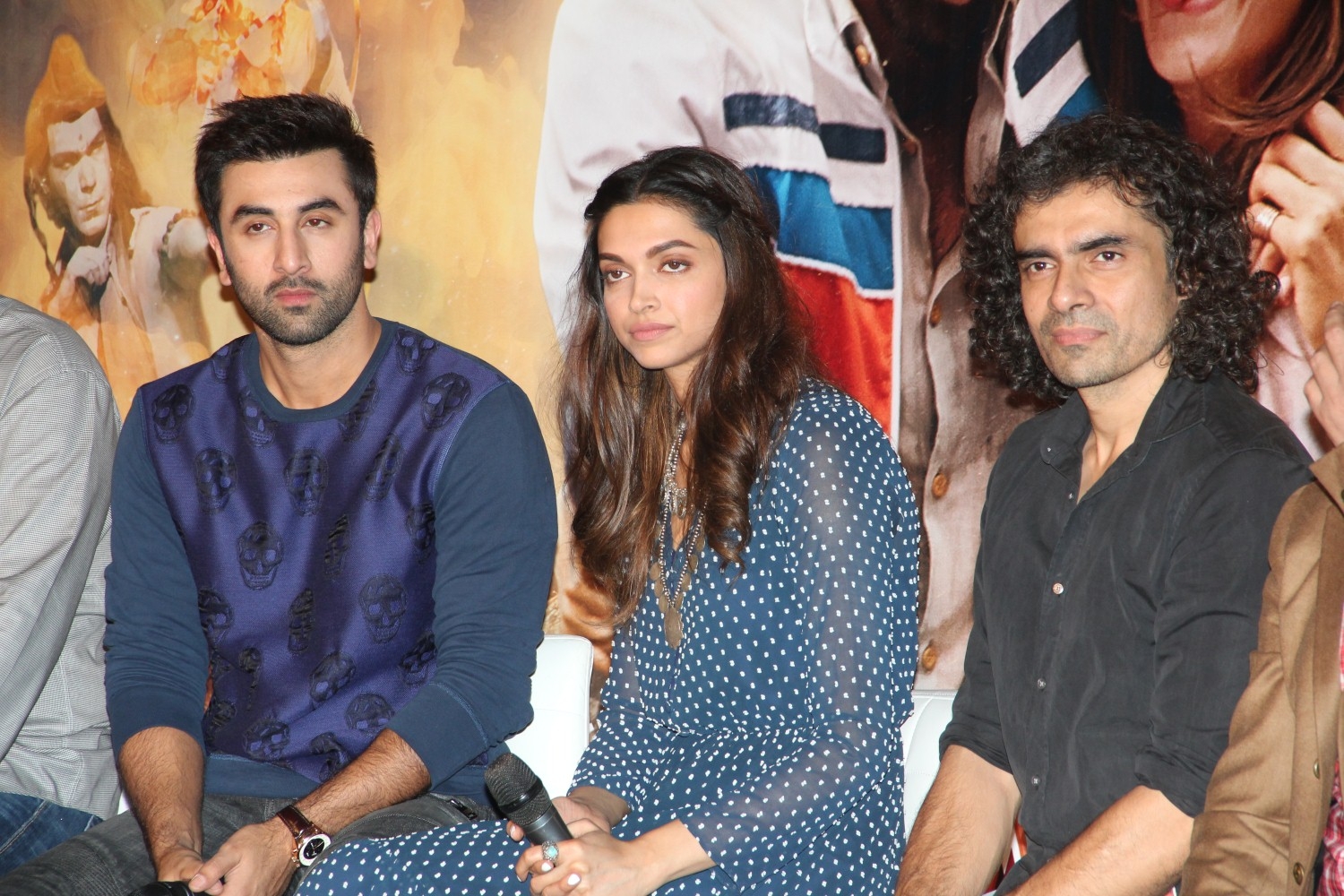 ‘Tamasha‘ star cast at the launch of the movie trailer