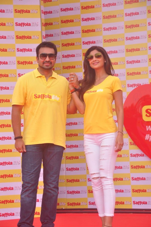 Shilpa Shetty with Raj Kundra