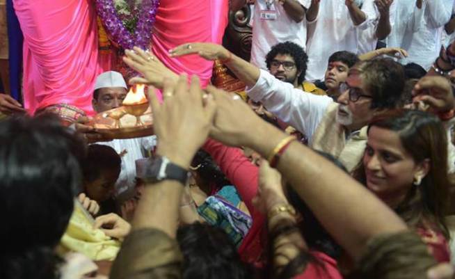 Amitabh Bachchan with daughter-in-law